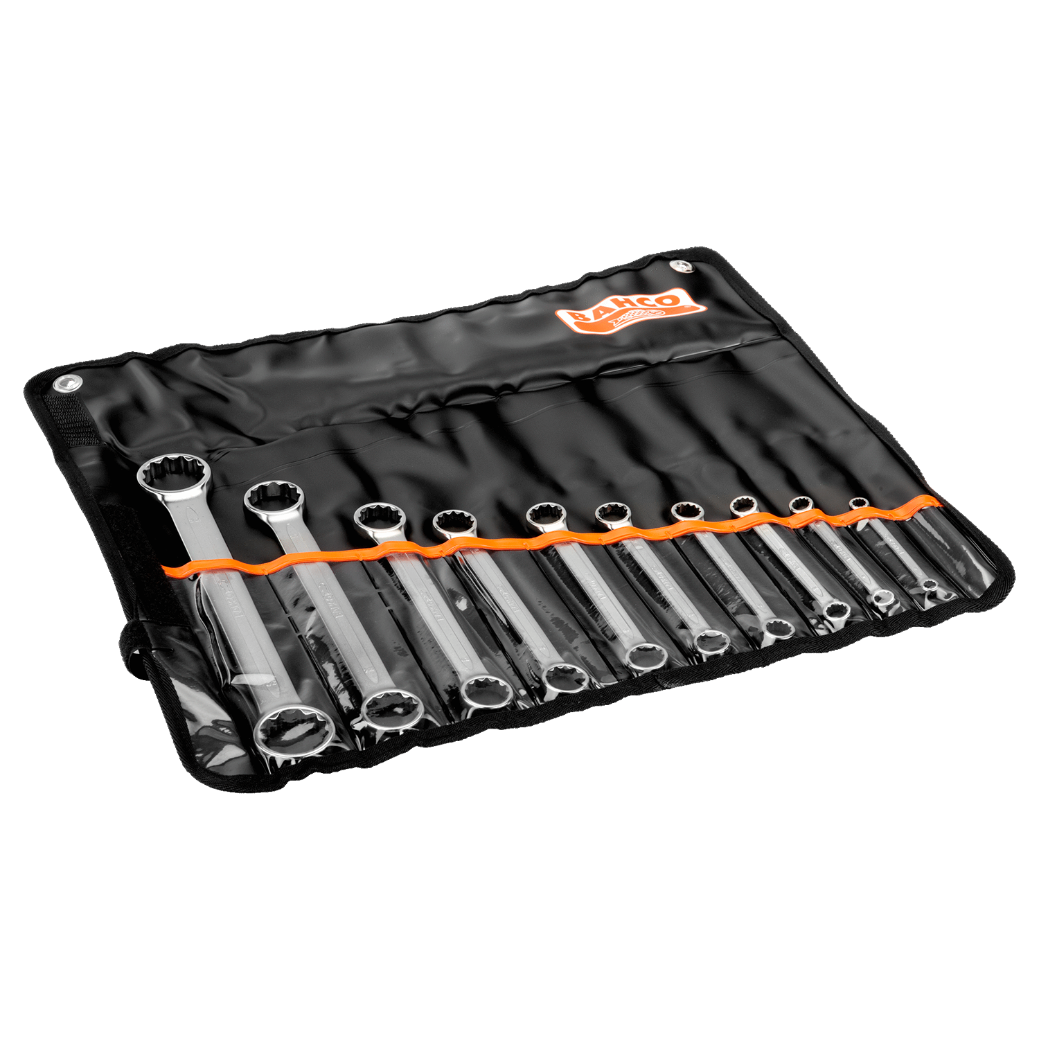 BAHCO 4M/10T Flat Double Ring Ended Wrench Set - Premium Flat Double Ring Ended Wrench Set from BAHCO - Shop now at Yew Aik.