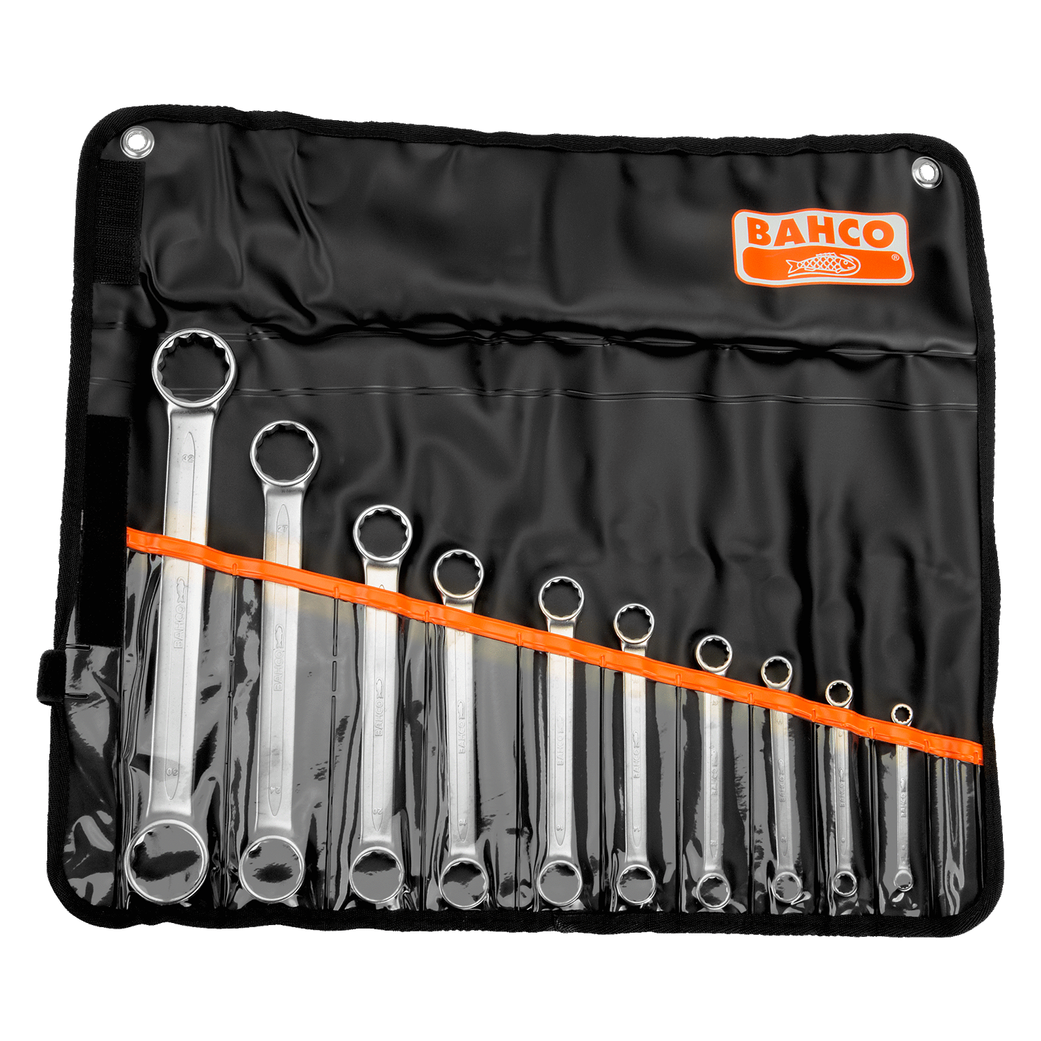 BAHCO 4M/10T Flat Double Ring Ended Wrench Set - Premium Flat Double Ring Ended Wrench Set from BAHCO - Shop now at Yew Aik.