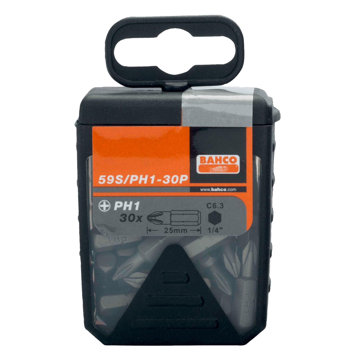 BAHCO 59S/PH 1/4" Standard Screwdriver Bit - Premium Screwdriver Bit from BAHCO - Shop now at Yew Aik.