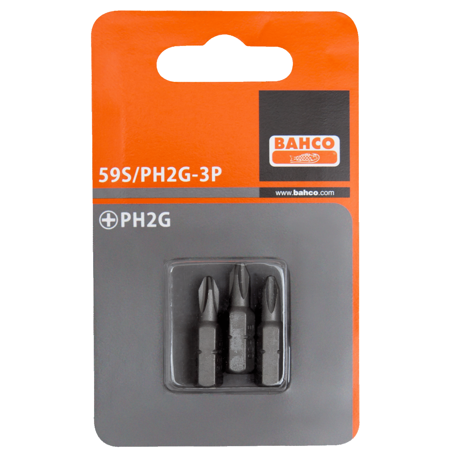 BAHCO 59S/PH2G 1/4" Standard Screwdriver Bit - Premium Screwdriver Bit from BAHCO - Shop now at Yew Aik.