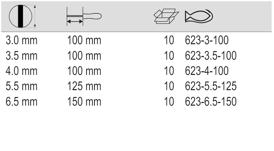 BAHCO 623 VDE Insulated Slotted Screwdriver 0.5 mm-1.2 mm - Premium Slotted Screwdriver from BAHCO - Shop now at Yew Aik.