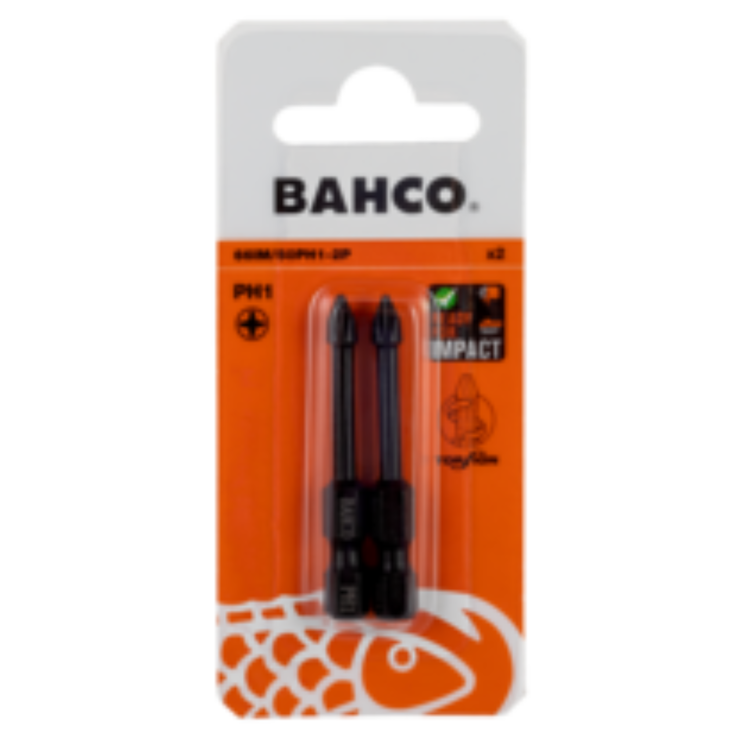 BAHCO 66IM/50PH 1/4" Heavy-Duty Torsion Screwdriver Bit - Premium Screwdriver Bit from BAHCO - Shop now at Yew Aik.