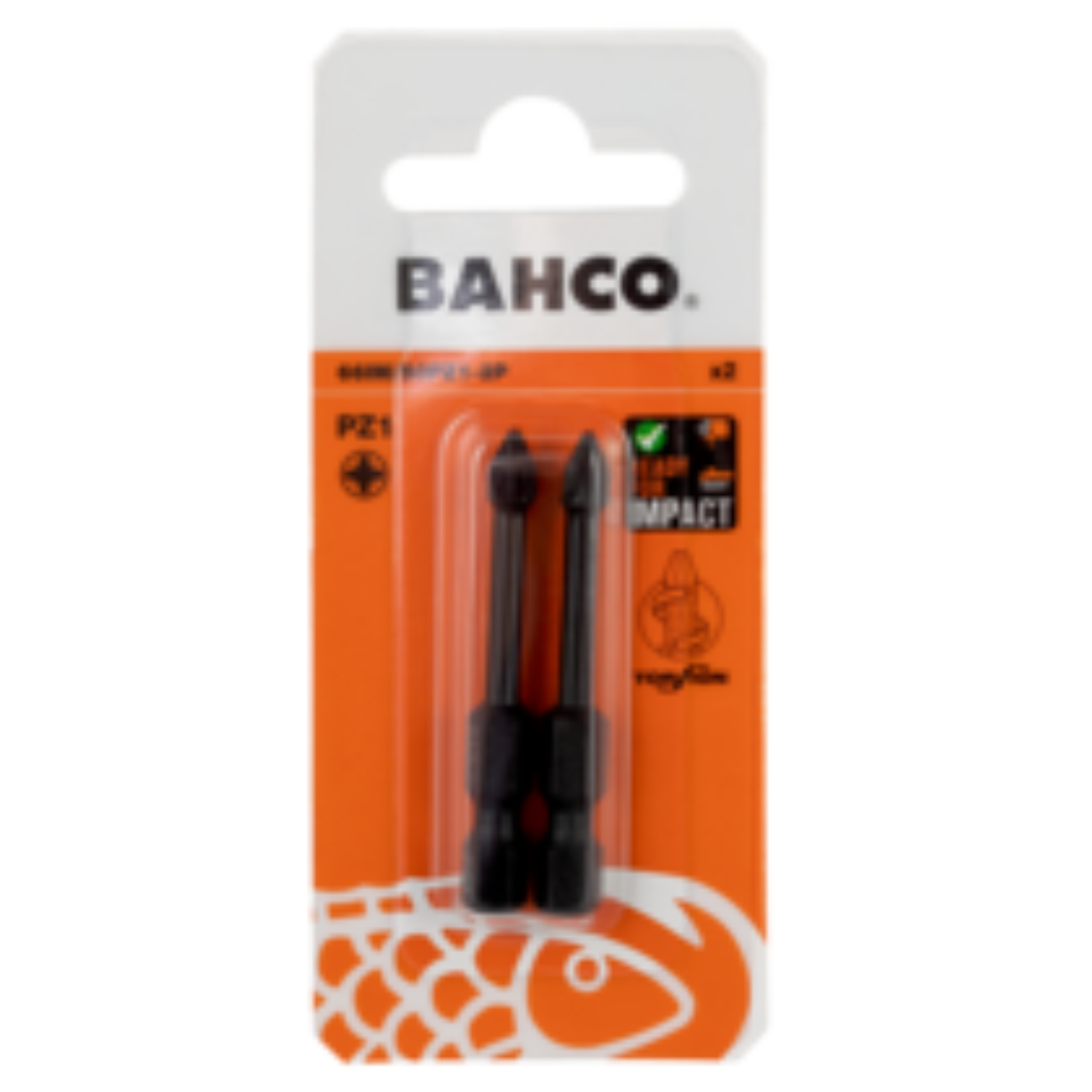 BAHCO 66IM/50PZ 1/4" Heavy-Duty Torsion Screwdriver Bit - Premium Screwdriver Bit from BAHCO - Shop now at Yew Aik.