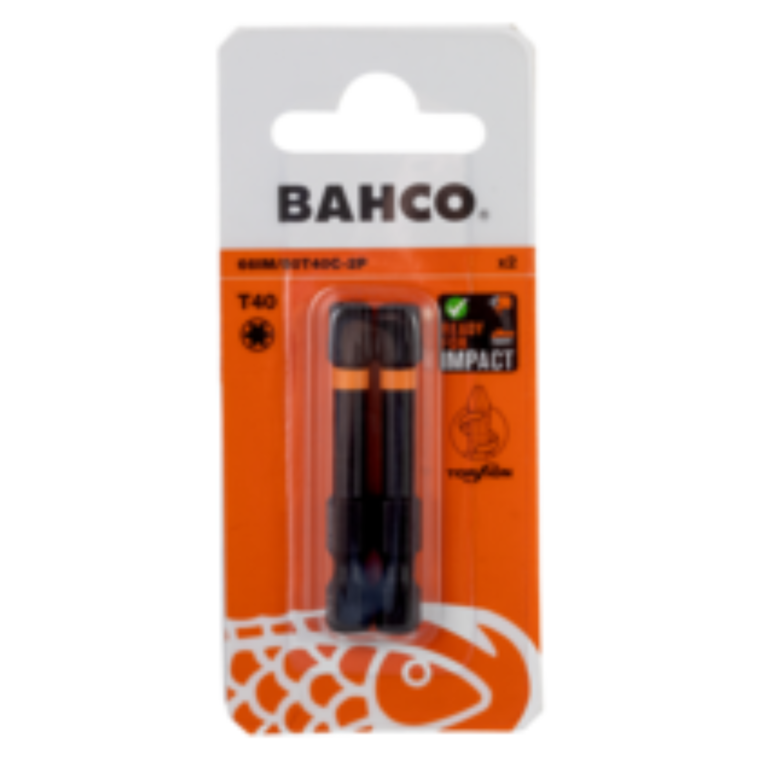 BAHCO 66IM/50TC 1/4" Heavy-Duty Torsion Screwdriver Bit - Premium Screwdriver Bit from BAHCO - Shop now at Yew Aik.
