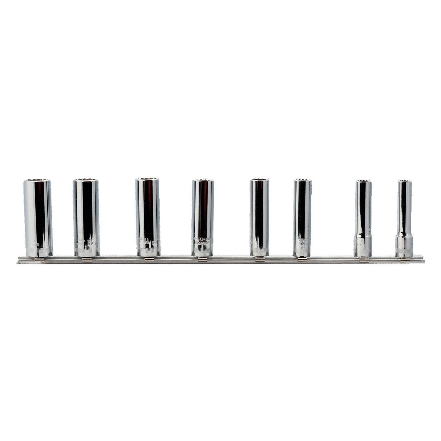 BAHCO 6708DMB 1/4” Square Drive Deep Socket Set On Rail - Premium Socket Set from BAHCO - Shop now at Yew Aik.