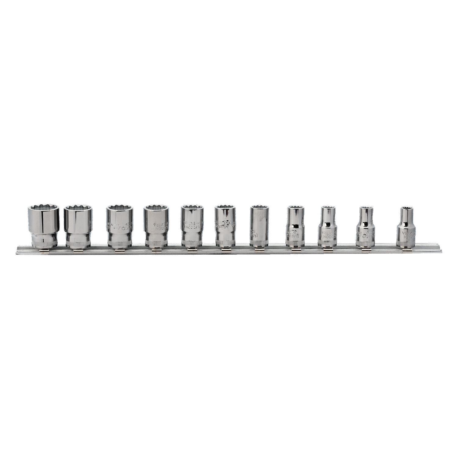 BAHCO 6711MB 1/4” Square Drive Socket Set Metric Bi-Hex Profile - Premium Socket Set from BAHCO - Shop now at Yew Aik.
