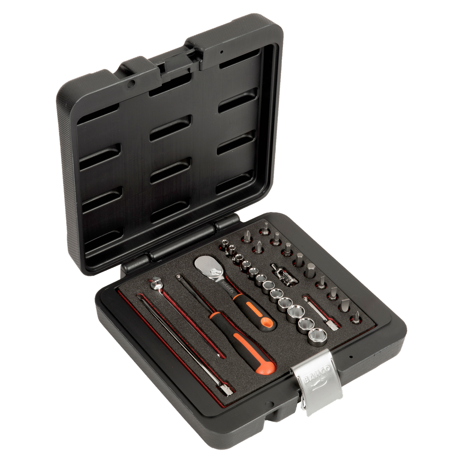 BAHCO 6715GJ 1/4” Square Drive Socket Set And Screwdriver Bits - Premium Socket Set from BAHCO - Shop now at Yew Aik.
