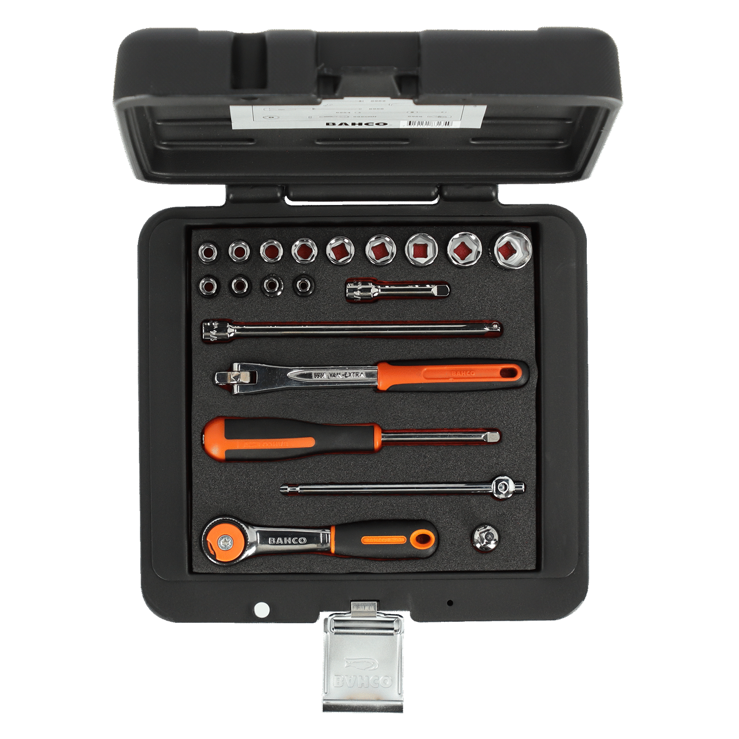 BAHCO 6715MG 1/4” Square Drive Socket Set Metric Hex Profile - Premium Socket Set from BAHCO - Shop now at Yew Aik.