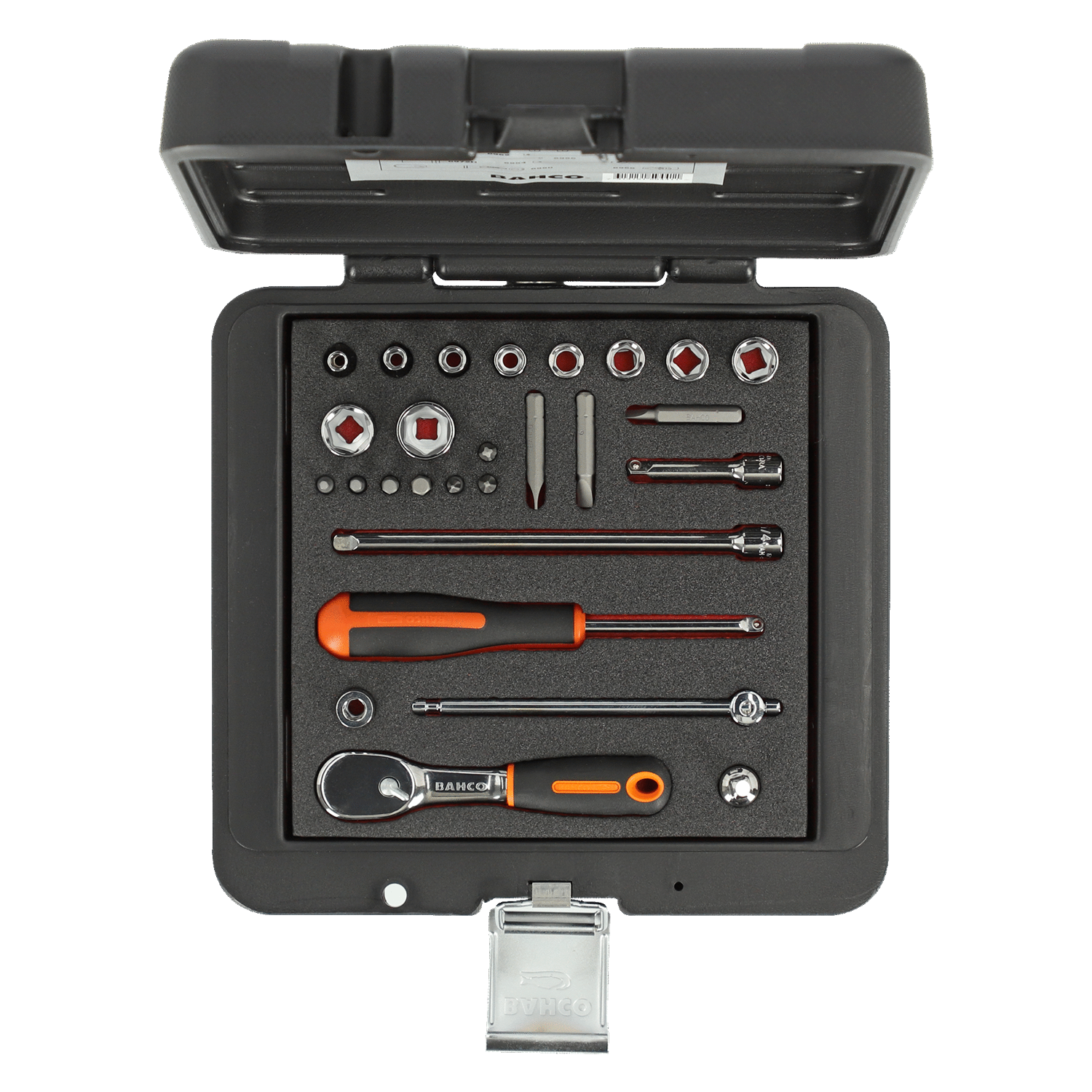 BAHCO 6722M 1/4” Square Drive Socket Set Metric Hex/Extension - Premium Socket Set from BAHCO - Shop now at Yew Aik.