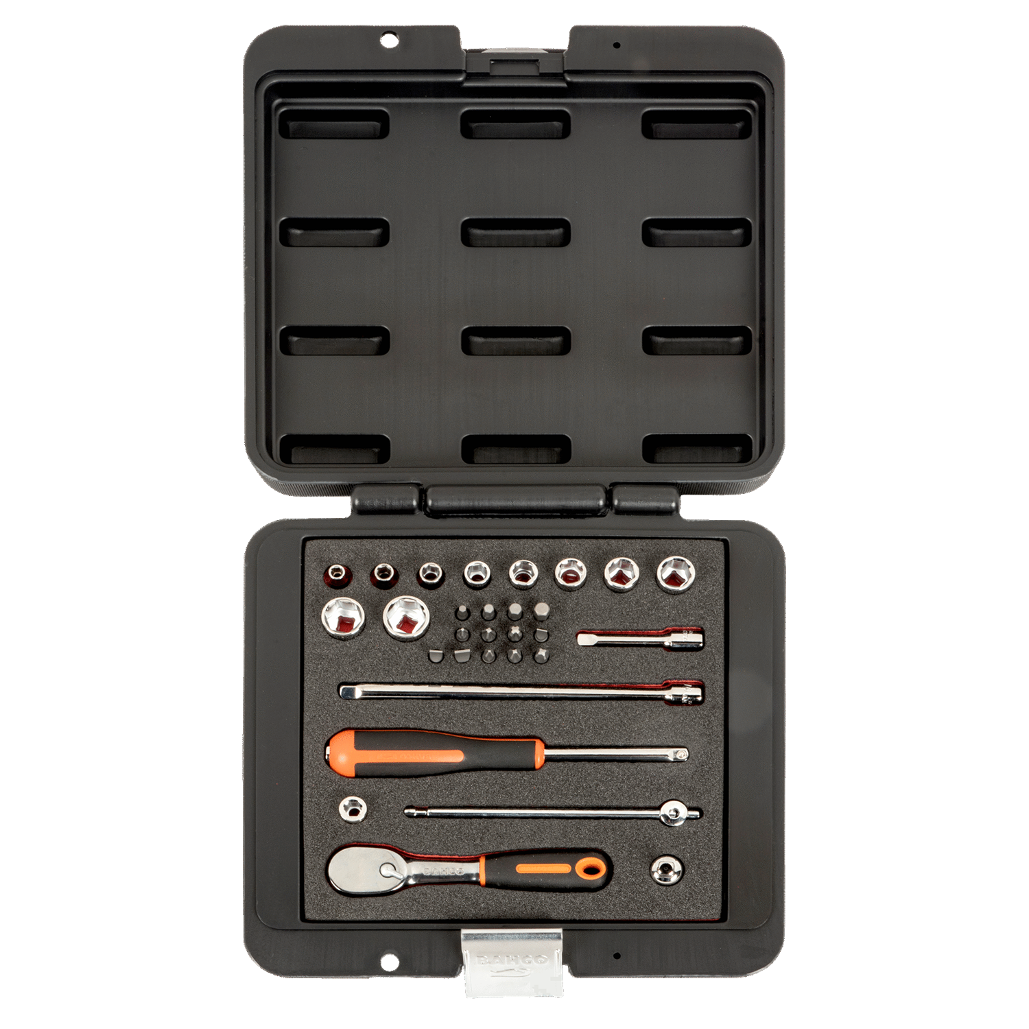 BAHCO 6729MHP 1/4” Square Drive Socket Set With Metric Hex - Premium Socket Set from BAHCO - Shop now at Yew Aik.