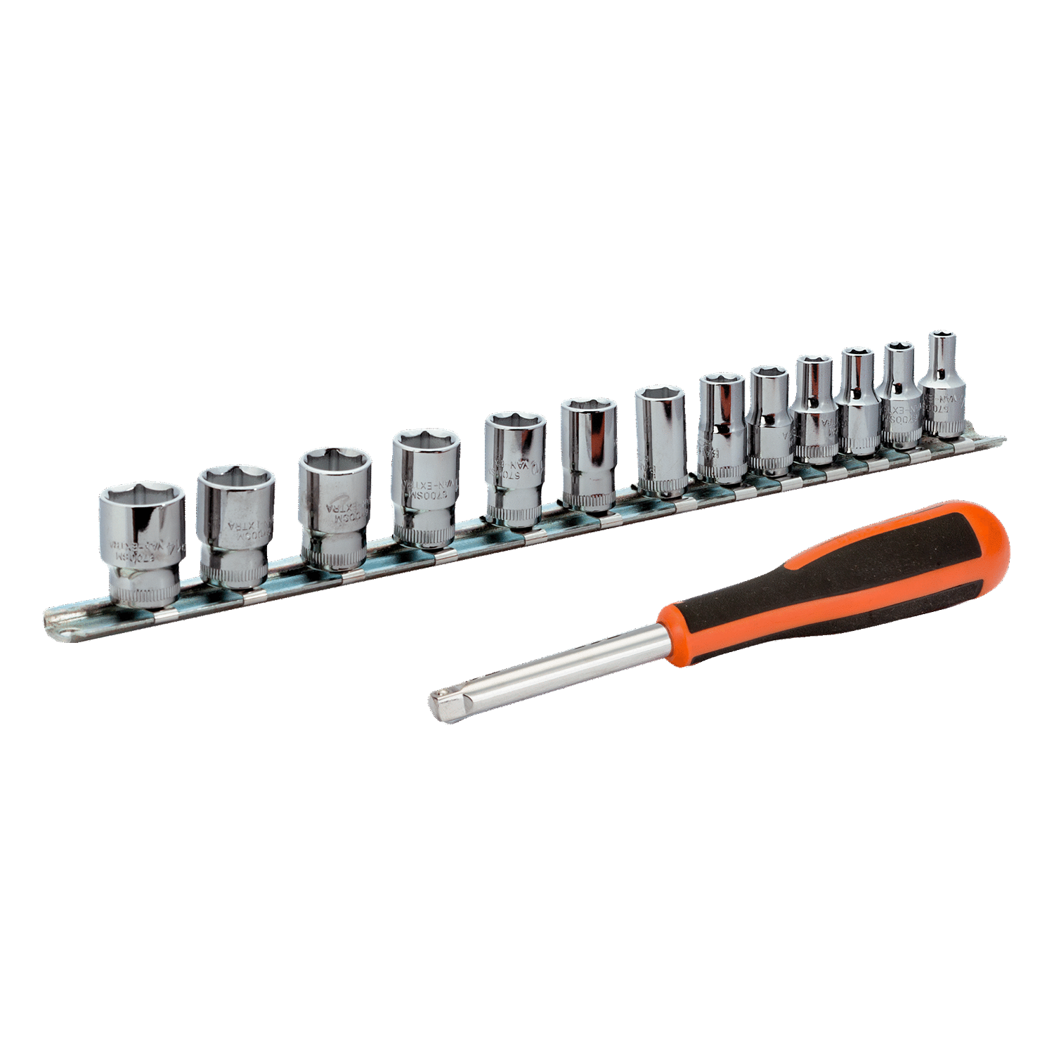 BAHCO 6729SM 1/4” Square Drive Socket Set And Spinner Handle - Premium Socket Set from BAHCO - Shop now at Yew Aik.