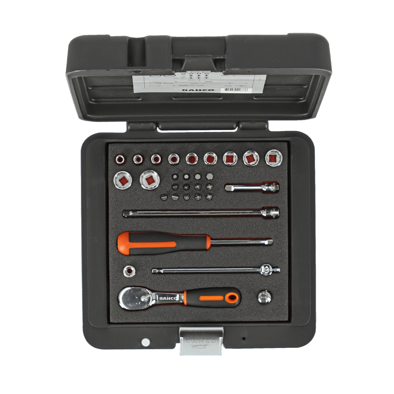 BAHCO 6730MBP 1/4” Square Drive Socket Set With Metric Bi-Hex - Premium Socket Set from BAHCO - Shop now at Yew Aik.
