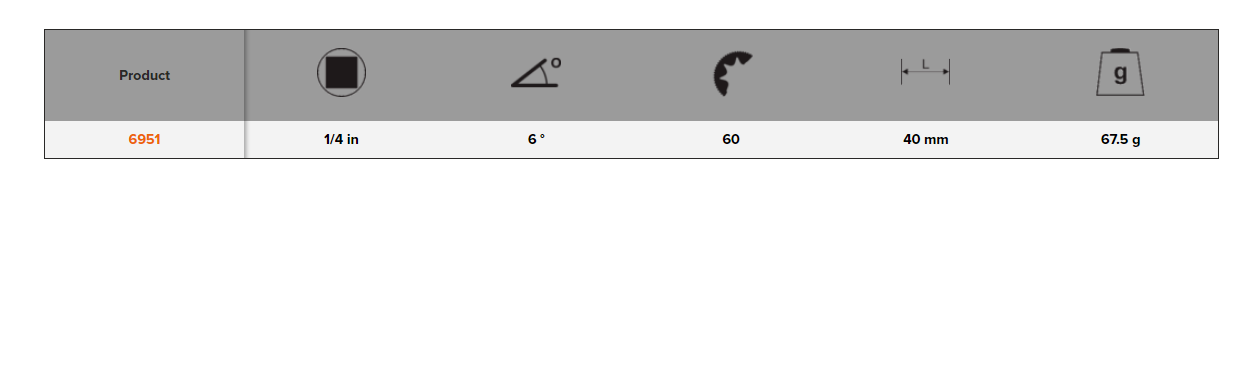 BAHCO 6951 Ratcheting Adaptor with 52 Teeth for 1/4" Ratchet - Premium Ratcheting Adaptor from BAHCO - Shop now at Yew Aik.