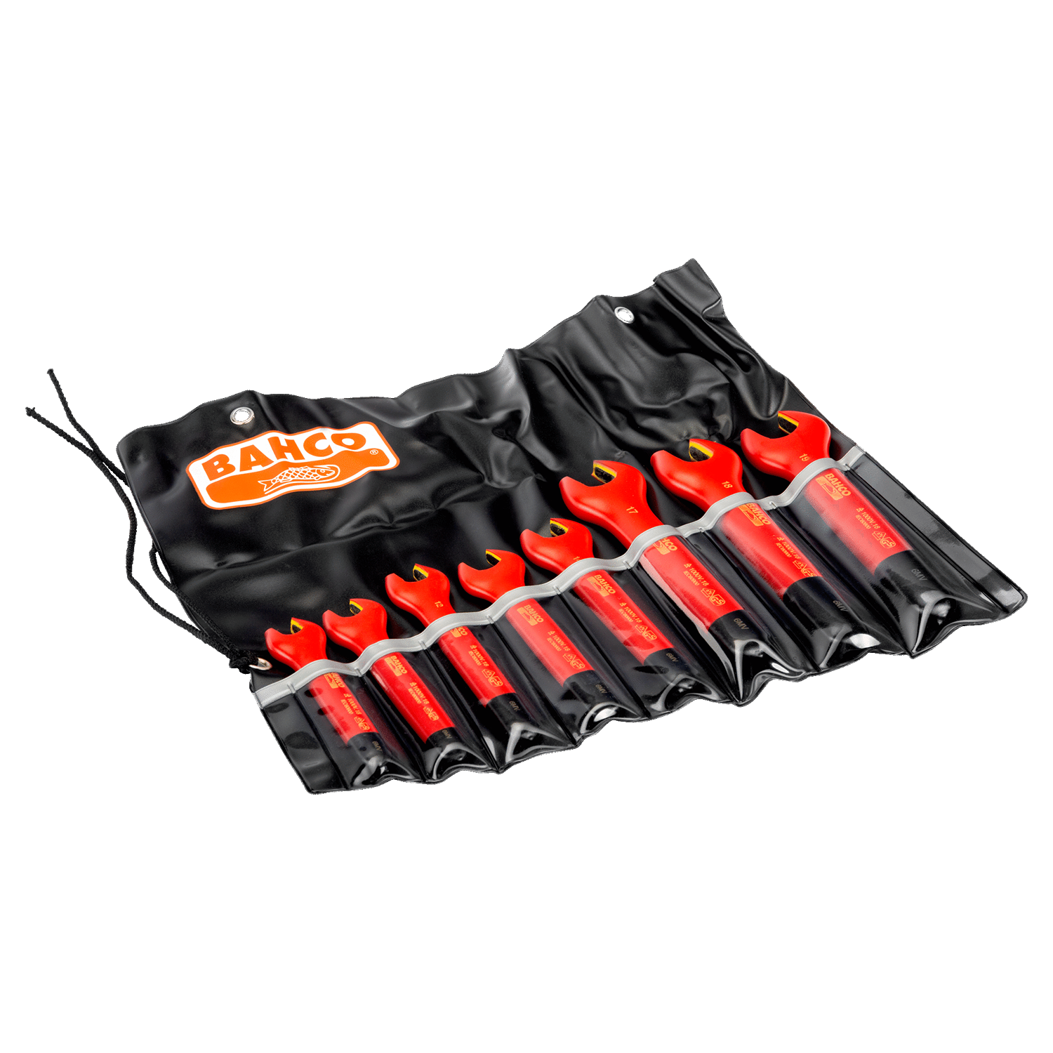 BAHCO 6MV/ Insulated Open Ended Wrench Set - 8 Pcs (BAHCO Tools) - Premium Insulated Open Ended Wrench Set from BAHCO - Shop now at Yew Aik.