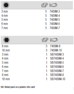 BAHCO 7409M 3/8" Screwdriver Socket Square Hex Head (BAHCO Tools) - Premium Screwdriver Socket from BAHCO - Shop now at Yew Aik.