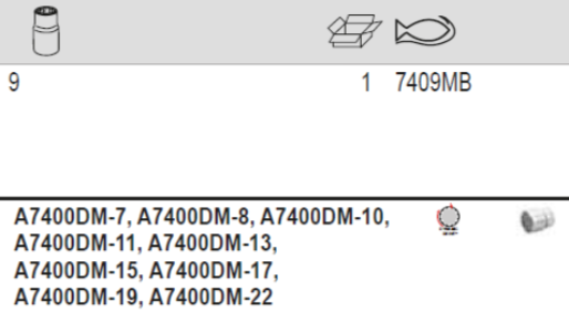 BAHCO 7409MB 3/8” Square Drive Socket Set On Rail - Premium Socket Set from BAHCO - Shop now at Yew Aik.