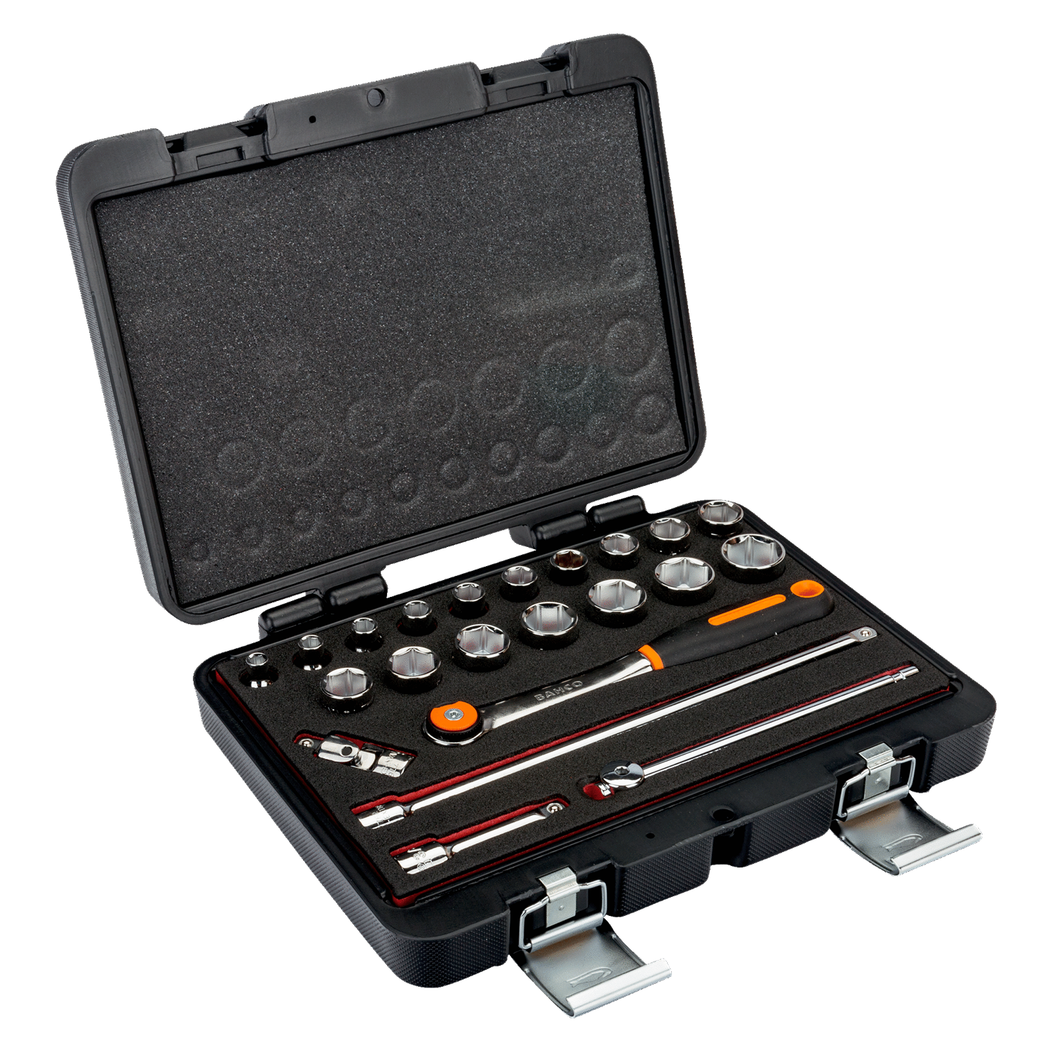 BAHCO 7422MHR 3/8” Square Drive Socket Set With T-Handle - Premium Socket Set from BAHCO - Shop now at Yew Aik.