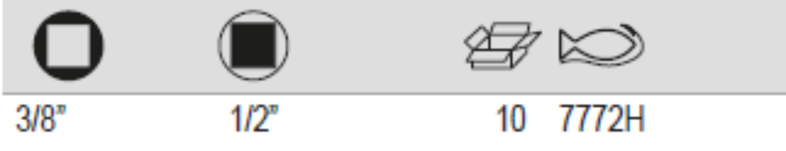 BAHCO 7772H 3/8" to 1/2" Adaptor Sliding Head (BAHCO Tools) - Premium Adaptor Sliding Head from BAHCO - Shop now at Yew Aik.