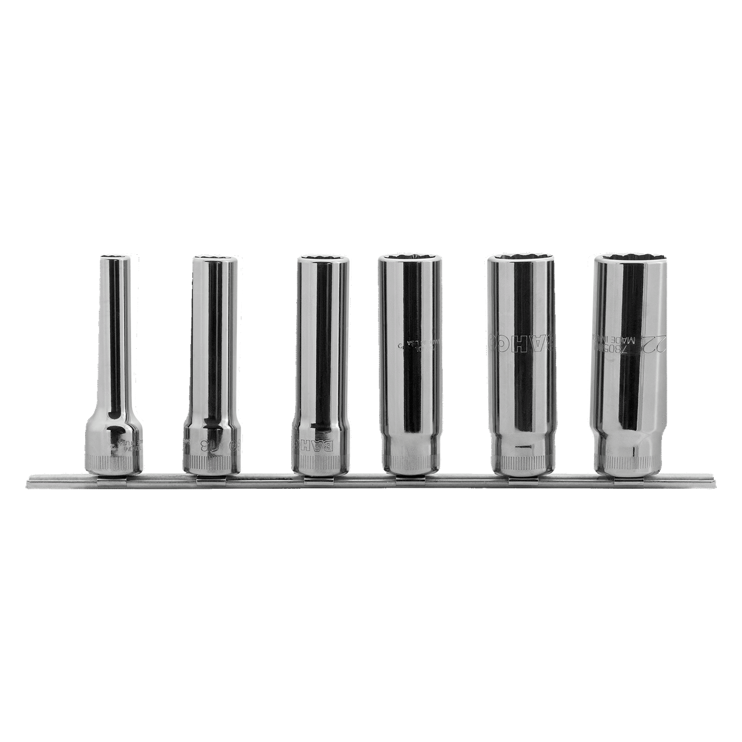 BAHCO 7806MD 1/2” Square Drive Socket Set Metric Bi-Hex - 6 Pcs - Premium Socket Set from BAHCO - Shop now at Yew Aik.