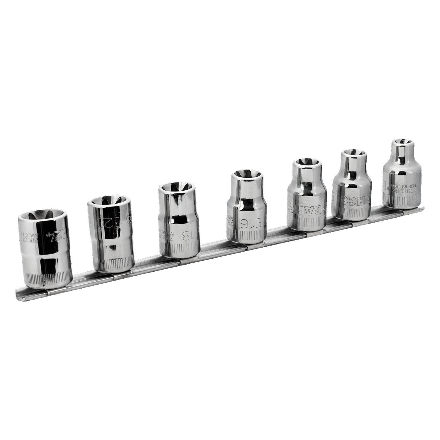 BAHCO 7807TE 1/2” Square Drive Socket On Rail With Torx Profile - Premium Socket from BAHCO - Shop now at Yew Aik.