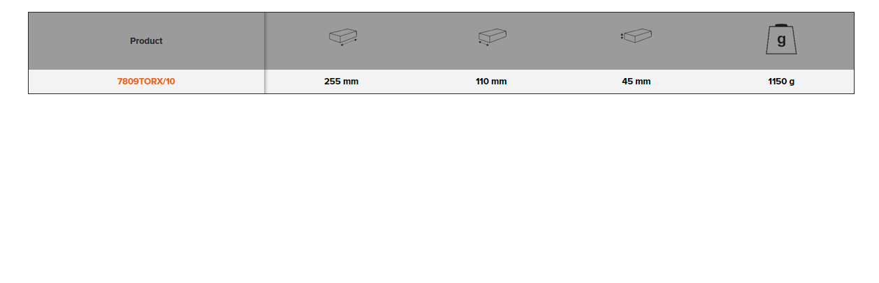 BAHCO 7809TORX/10 1/2" Square Drive Socket Driver Set For Torx - Premium Socket Driver Set from BAHCO - Shop now at Yew Aik.