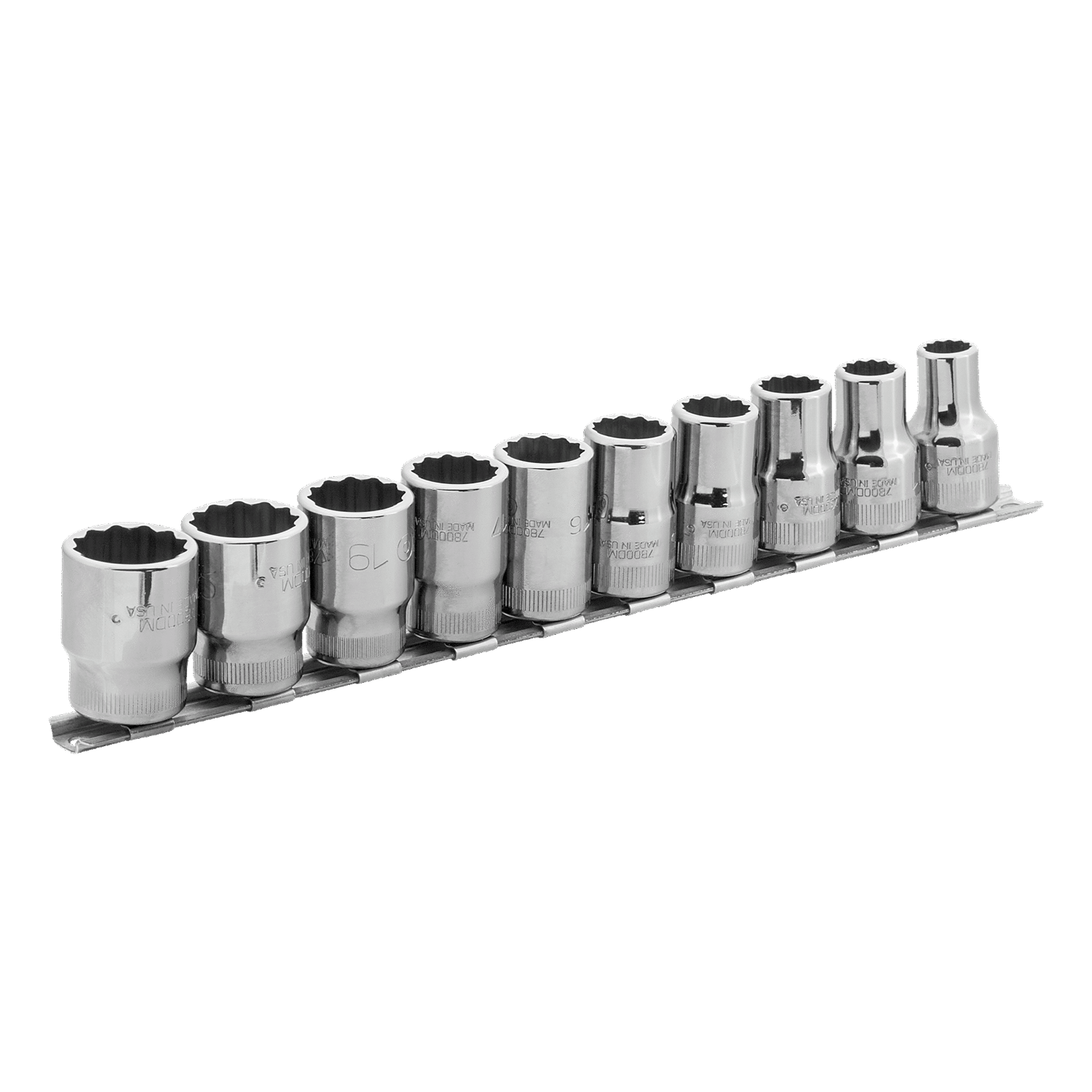 BAHCO 7810MB 1/2” Square Drive Socket Set Metric Bi-Hex 10 Pcs - Premium Socket Set from BAHCO - Shop now at Yew Aik.