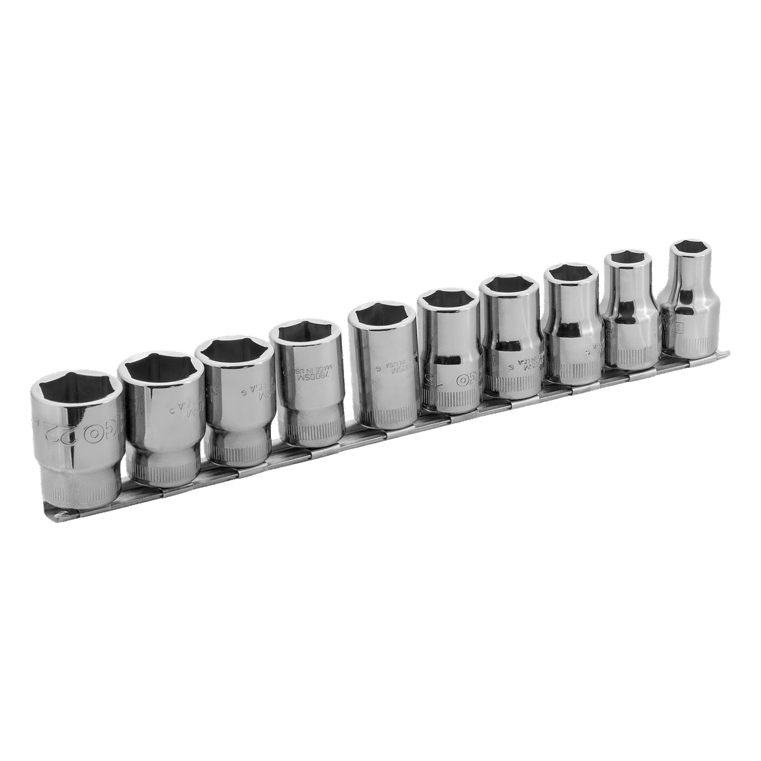 BAHCO 7810MH 1/2” Square Drive Socket On Rail Metric Profile - Premium Socket from BAHCO - Shop now at Yew Aik.