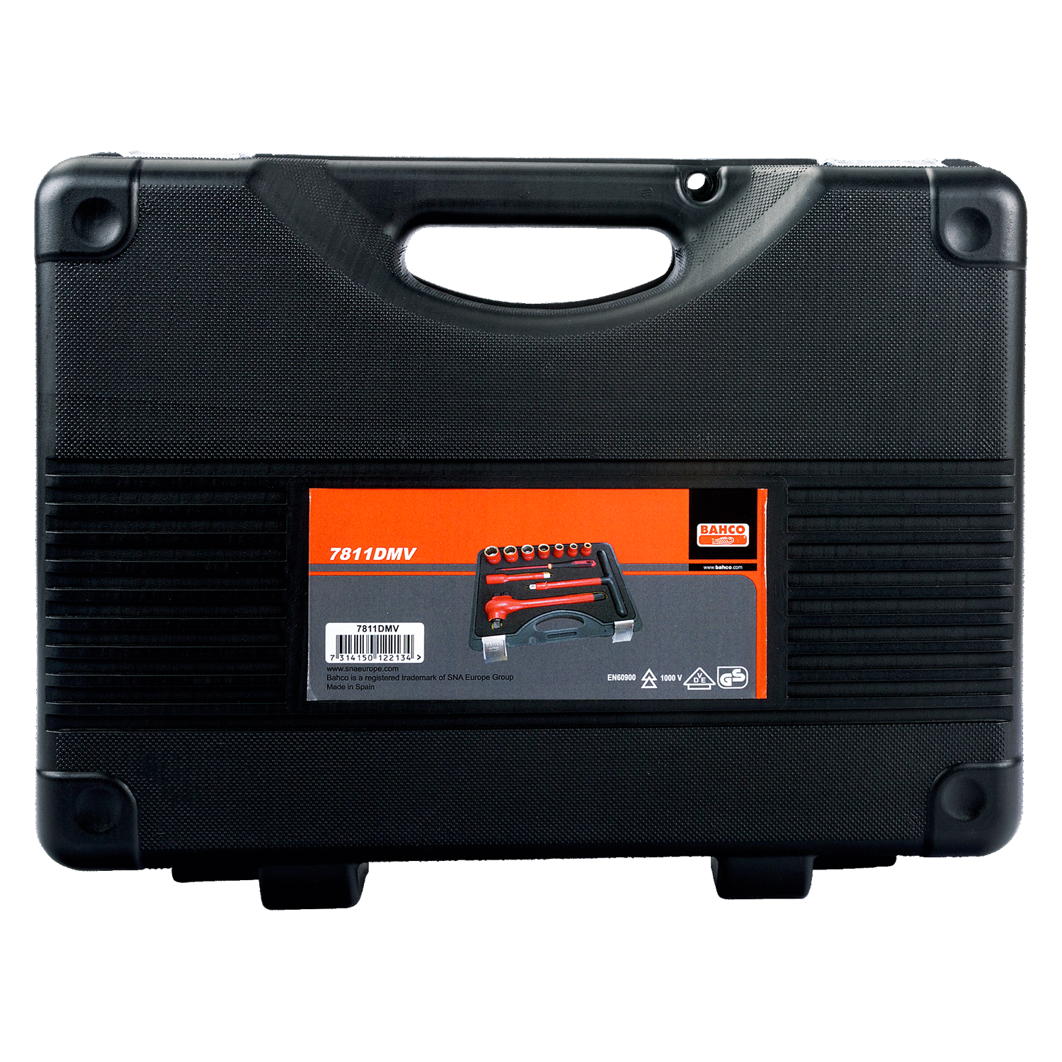 BAHCO 7811DMV 1/2” VDE Insulated Socket Set - 11 Pcs - Premium Insulated Socket Set from BAHCO - Shop now at Yew Aik.