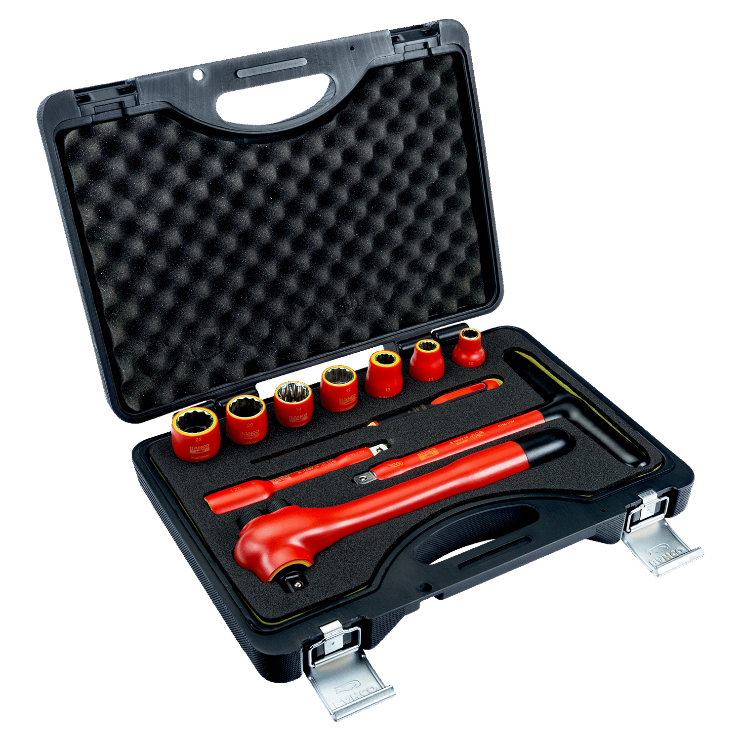 BAHCO 7811DMV 1/2” VDE Insulated Socket Set - 11 Pcs - Premium Insulated Socket Set from BAHCO - Shop now at Yew Aik.