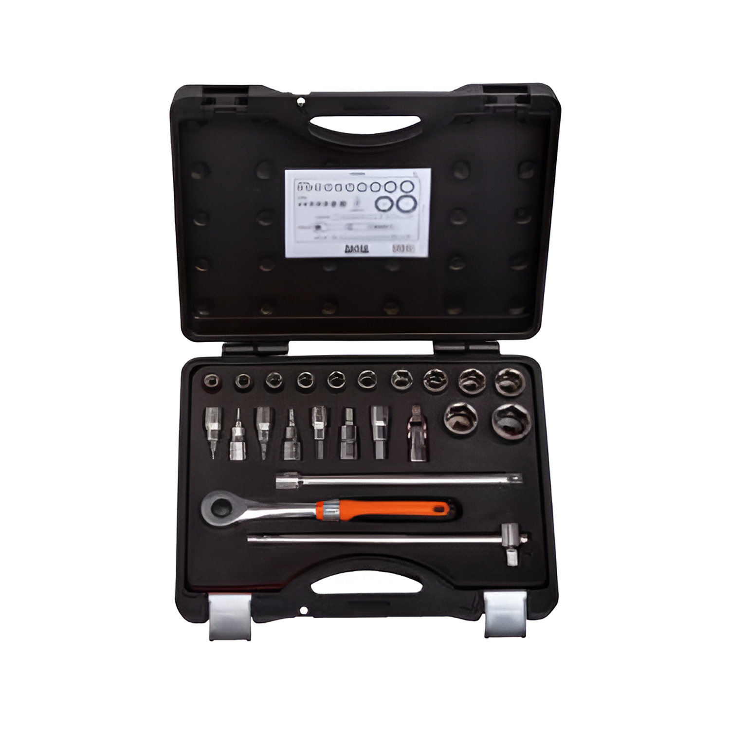 BAHCO 7823SE 1/2” 1/2” Square Drive Socket and Bit Driver Set - Premium Square Drive Socket from BAHCO - Shop now at Yew Aik.