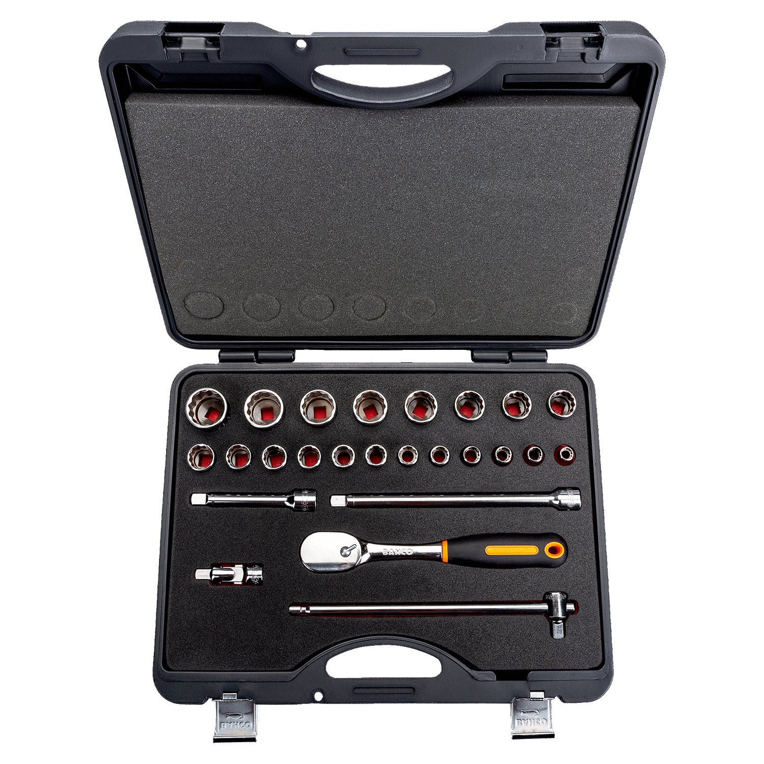 BAHCO 7825MBP 1/2” Square Drive Socket Set With Universal Joint - Premium Socket Set from BAHCO - Shop now at Yew Aik.