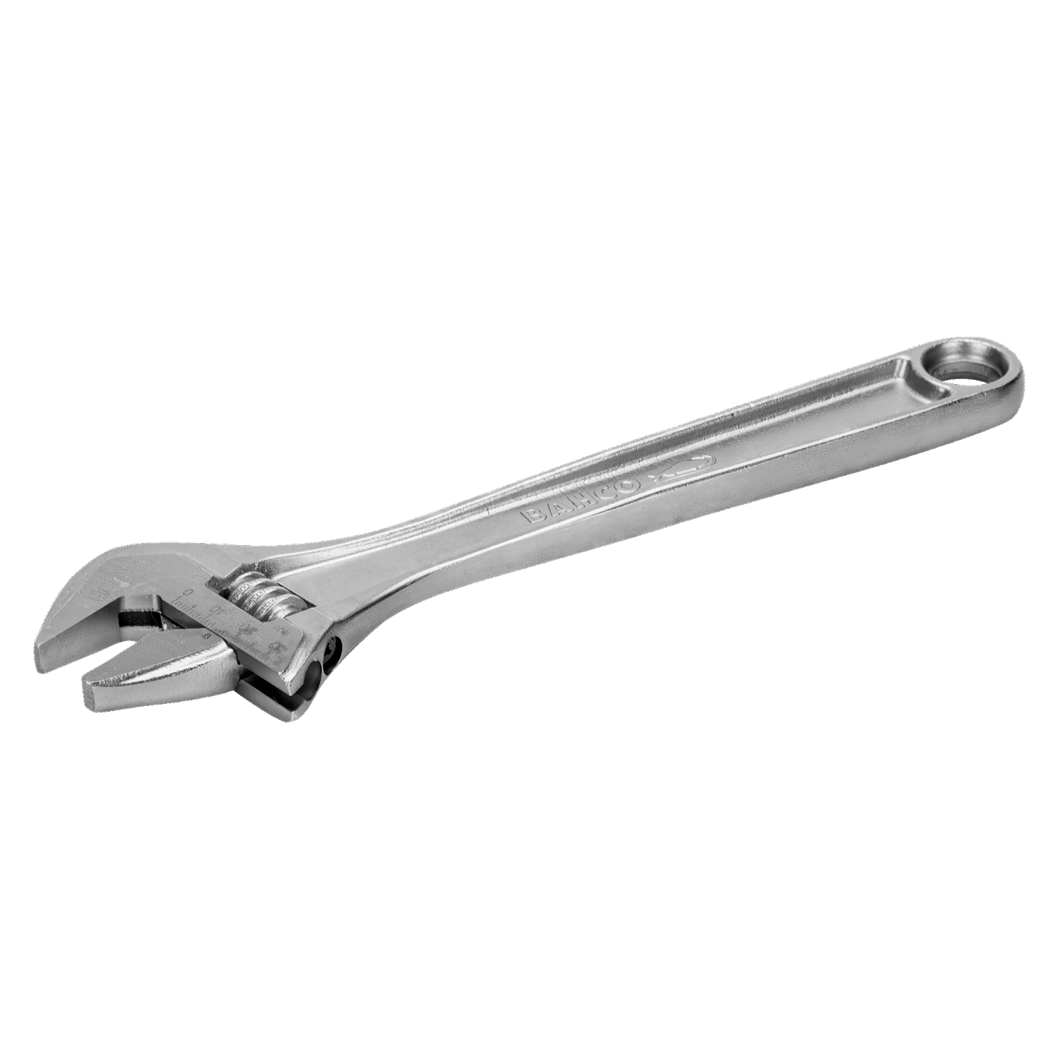 BAHCO 80C Standard Central Nut Adjustable Wrench Chrome Finish - Premium Adjustable Wrench from BAHCO - Shop now at Yew Aik.