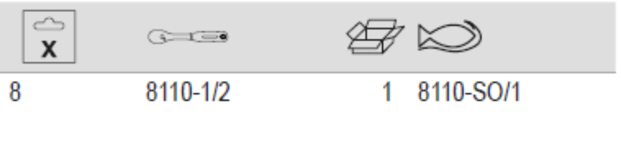 BAHCO 8110-SO/1 Spare Part Ratchet Kit For 8110-1/2 1/2" - Premium Spare Part Ratchet from BAHCO - Shop now at Yew Aik.