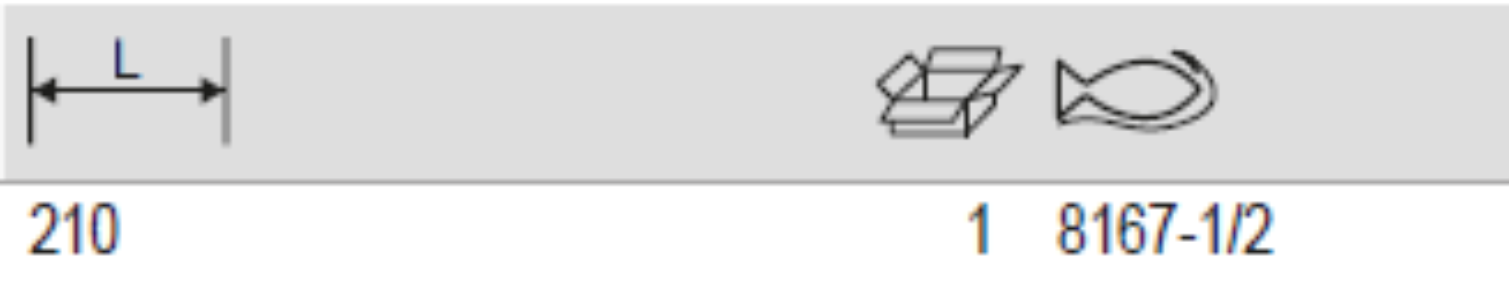 BAHCO 8167-1/2 1/2" Square Drive Offset Handle (BAHCO Tools) - Premium Offset Handle from BAHCO - Shop now at Yew Aik.