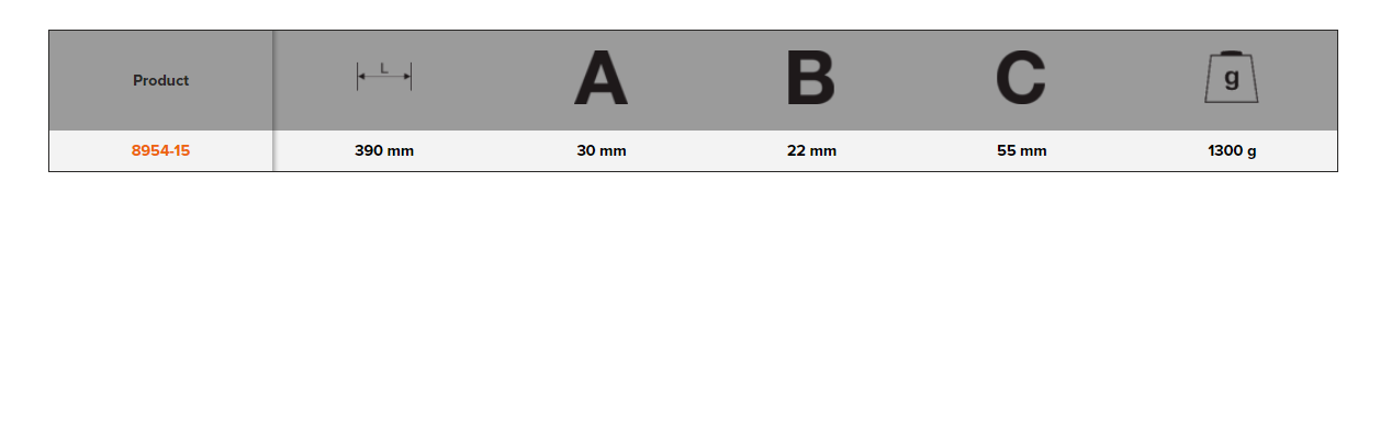 BAHCO 8954 3/4" Square Drive Sliding T-Bar / Handle (BAHCO Tools) - Premium Sliding T-Bar from BAHCO - Shop now at Yew Aik.