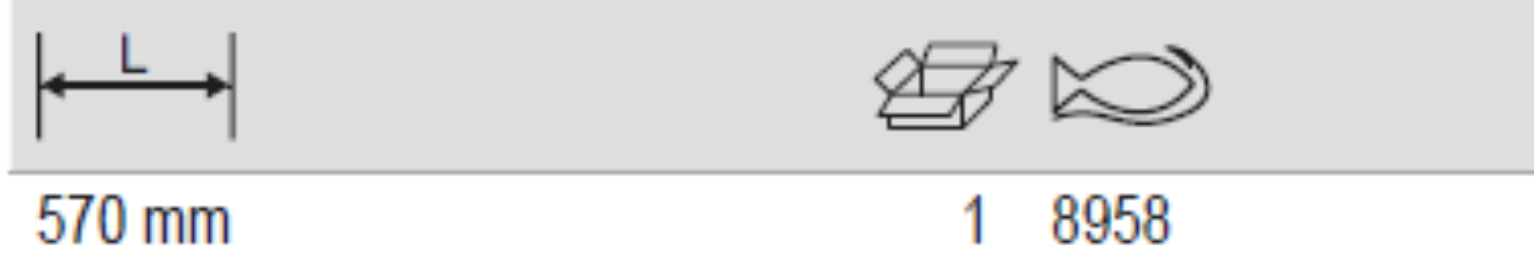 BAHCO 8958 3/4" Breaker Bar Square Drive Flex Head (BAHCO Tools) - Premium 3/4" Breaker Bar Square Drive Flex Head from BAHCO - Shop now at Yew Aik.