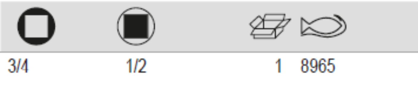 BAHCO 8965 3/4" Square Drive to 1/2" Socket Decreasing Adaptor - Premium Socket Decreasing Adaptor from BAHCO - Shop now at Yew Aik.