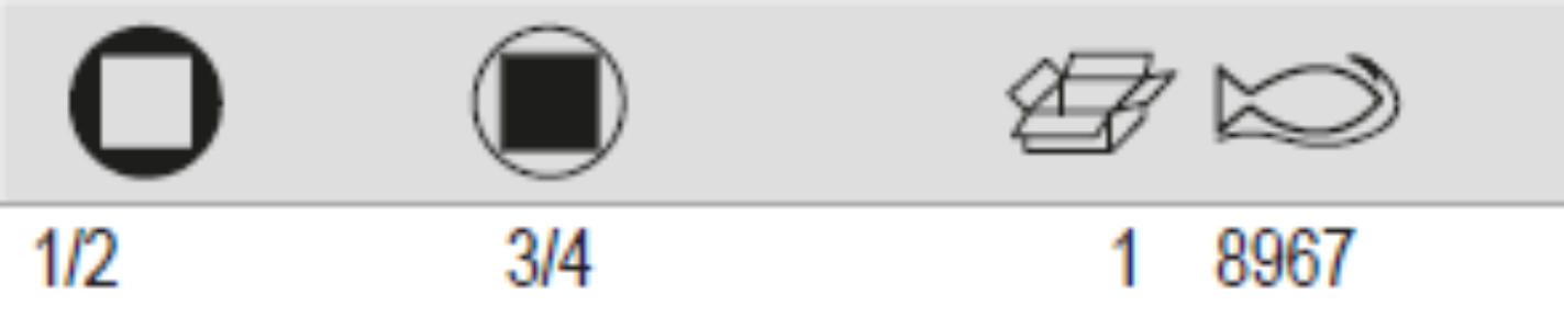 BAHCO 8967 1/2" Square Drive 3/4" Socket Adaptor Increasing Flat - Premium Socket Adaptor Increasing Flat from BAHCO - Shop now at Yew Aik.