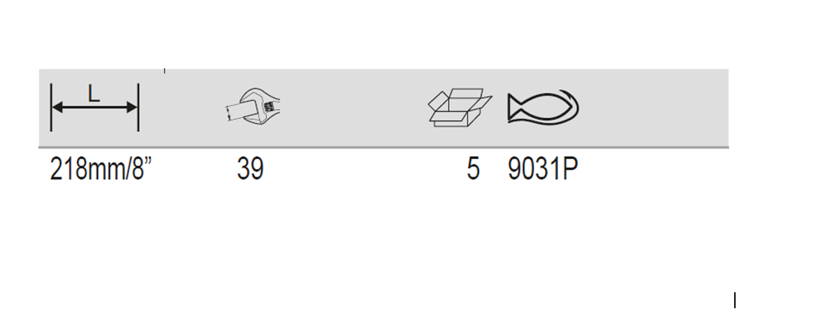 BAHCO 9031P ERGO Central Nut Reversible Extra Adjustable Wrench - Premium Adjustable Wrench from BAHCO - Shop now at Yew Aik.