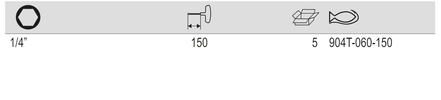 BAHCO 904T 1/4” Hex Head T-Handle Bit Holder (BAHCO Tools) - Premium T-Handle Bit Holder from BAHCO - Shop now at Yew Aik.