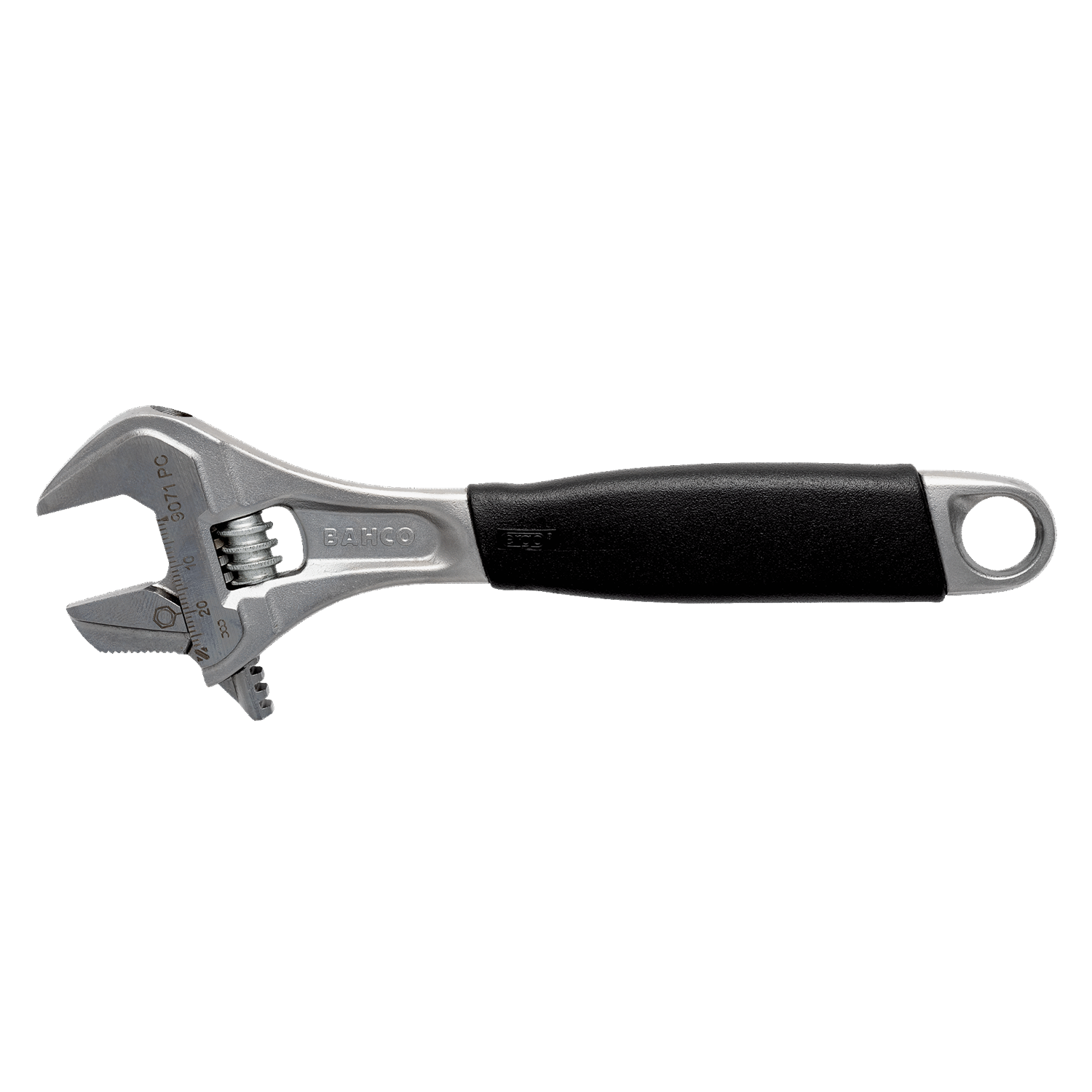 BAHCO 90PC ERGO Rubber Handle Central Nut Adjustable Wrench - Premium Adjustable Wrench from BAHCO - Shop now at Yew Aik.