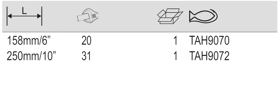 BAHCO 90TAH ERGO 90 Series Adjustable Wrench with Quick Link - Premium Adjustable Wrench from BAHCO - Shop now at Yew Aik.