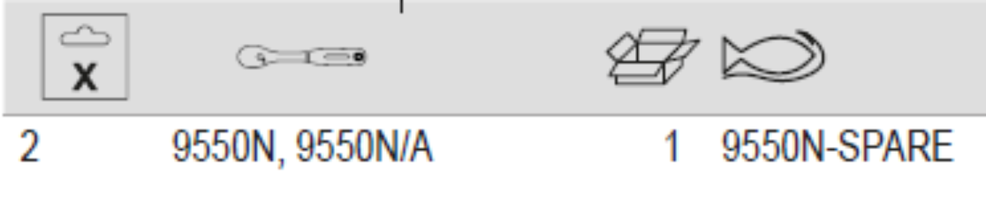 BAHCO 9550N-SPARE Spare Part Ratchet for 1" (BAHCO Tools) - Premium Spare Part Ratchet from BAHCO - Shop now at Yew Aik.