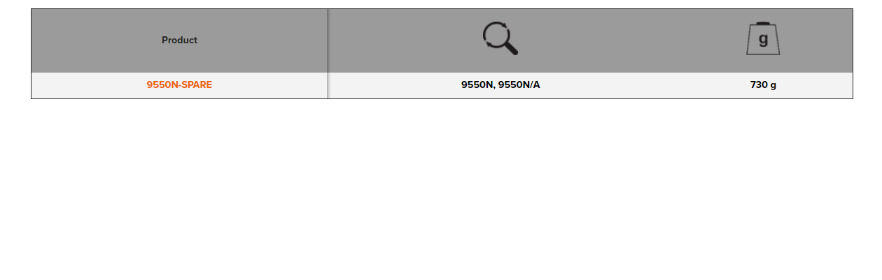 BAHCO 9550N-SPARE Spare Part Ratchet for 1" (BAHCO Tools) - Premium Spare Part Ratchet from BAHCO - Shop now at Yew Aik.