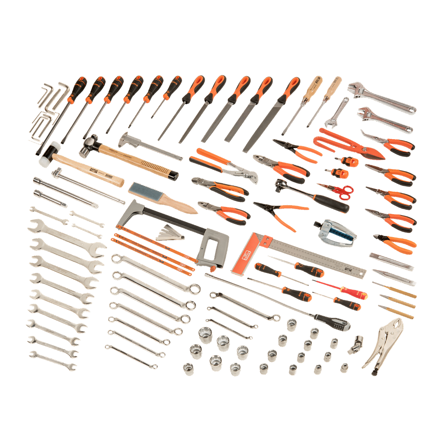 BAHCO 981001100 General Purpose Tool Kit - 109 pcs (BAHCO Tools) - Premium Tool Kit from BAHCO - Shop now at Yew Aik.