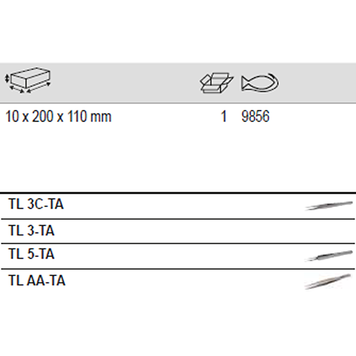 BAHCO 9856 Titanium Anti-Magnetic Tweezers Set - 4 Pcs/Wallet - Premium Tweezers Set from BAHCO - Shop now at Yew Aik.
