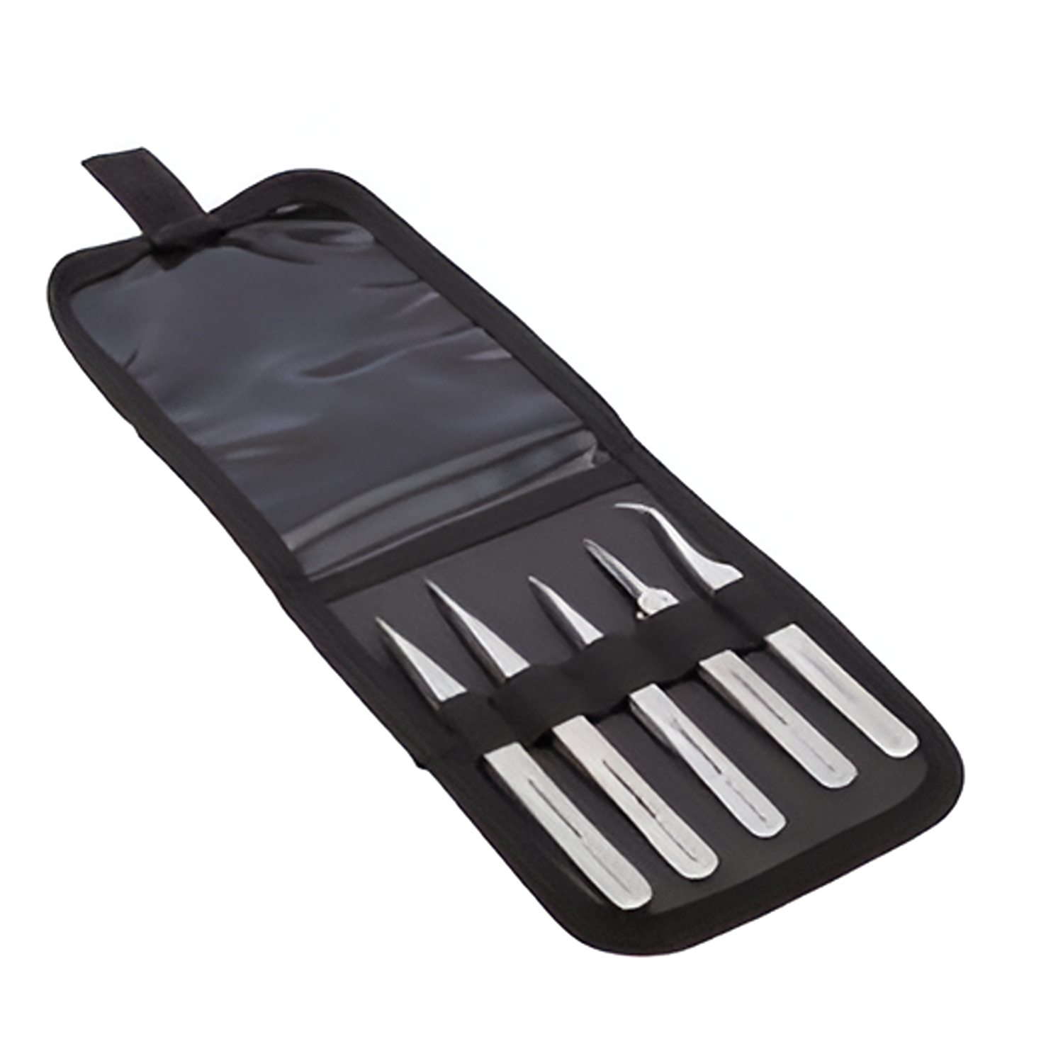 BAHCO 9857 Precision 00, 1, 3C, 5, 7 Style Tweezers Set - 5 Pcs - Premium Tweezers Set from BAHCO - Shop now at Yew Aik.