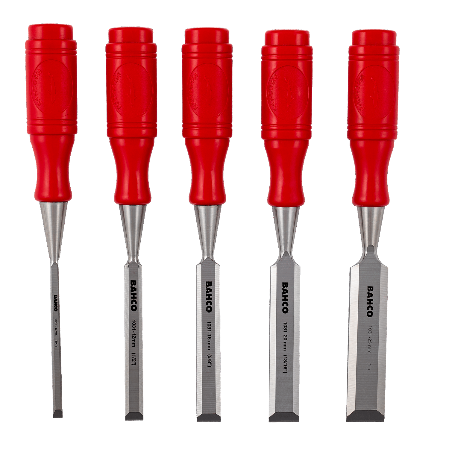 BAHCO 9883 Chisel Set with Polypropylene Handle - 5 Pcs/Blister - Premium Chisel Set from BAHCO - Shop now at Yew Aik.