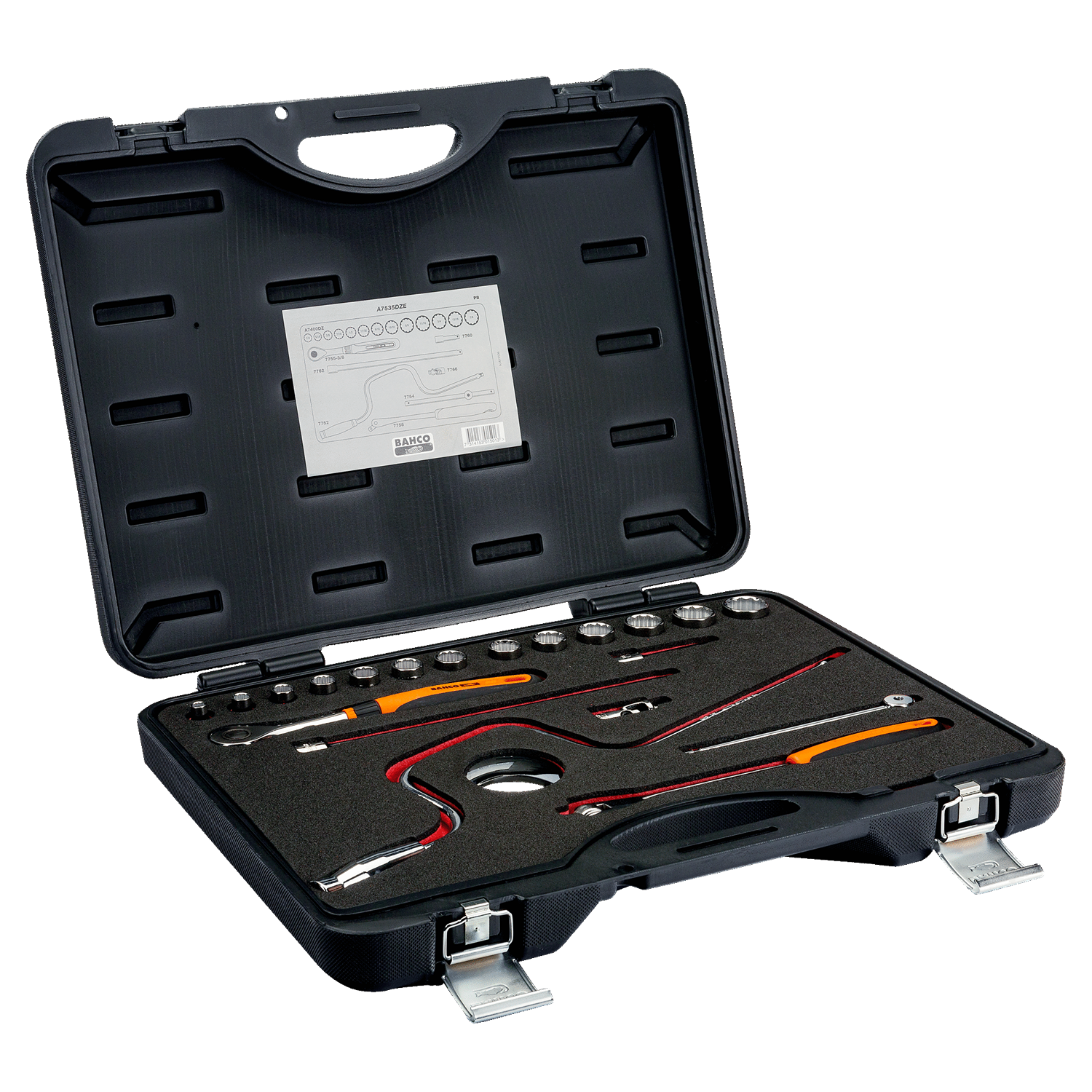 BAHCO A7535DZE 3/8” Square Drive Socket Set With Breaker Bar - Premium Socket Set from BAHCO - Shop now at Yew Aik.