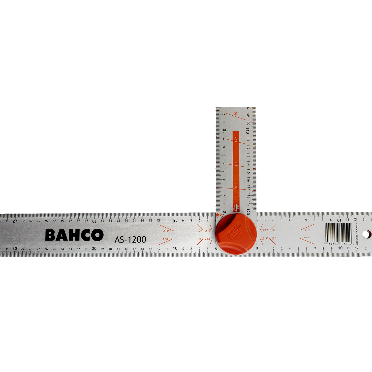 BAHCO AS-1200 Adjustable Precision Square (BAHCO Tools) - Premium Square from BAHCO - Shop now at Yew Aik.